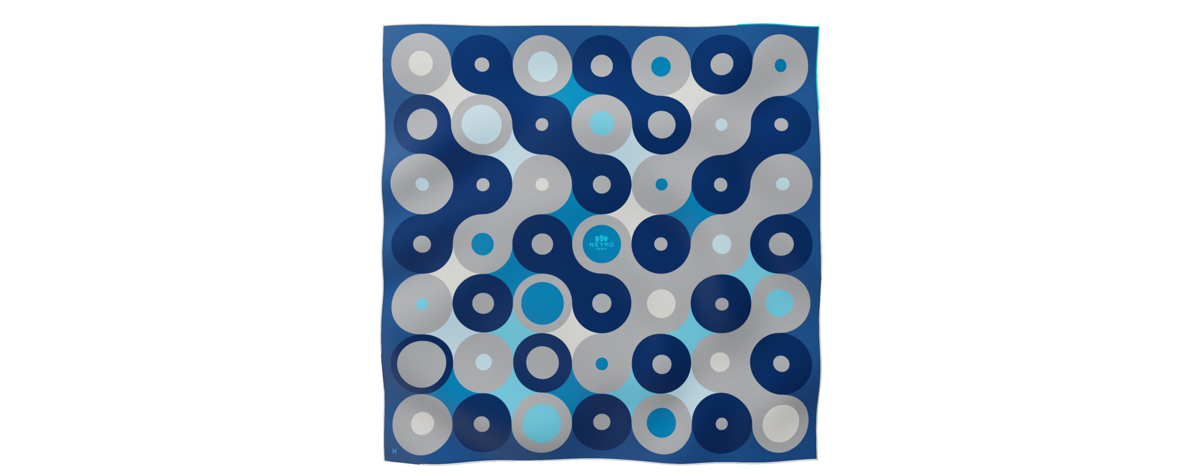 "Chaines de vélo" square 90 scarf