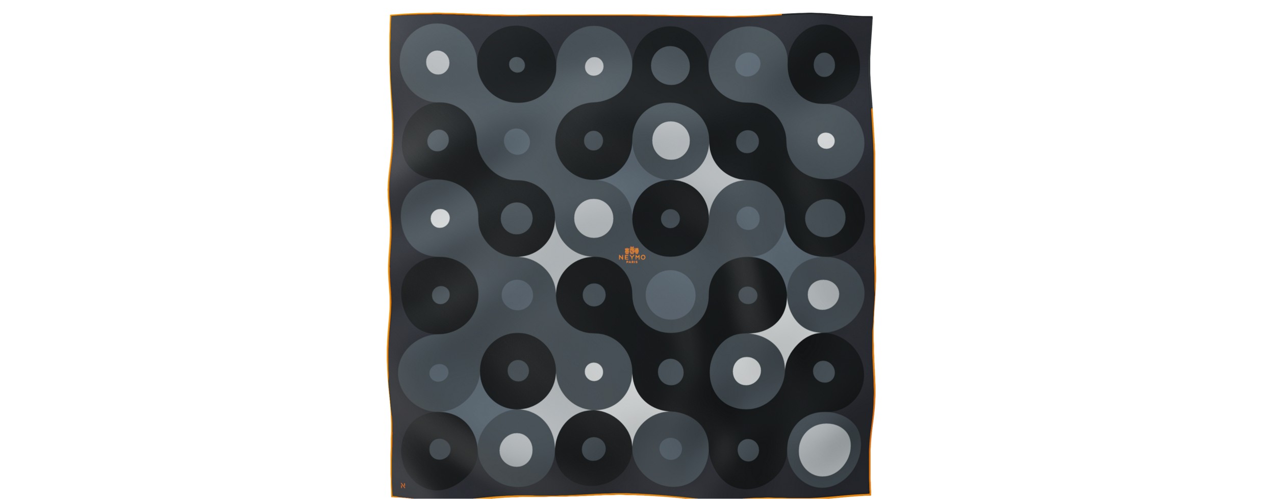 "Chaines de vélo" square 90 scarf