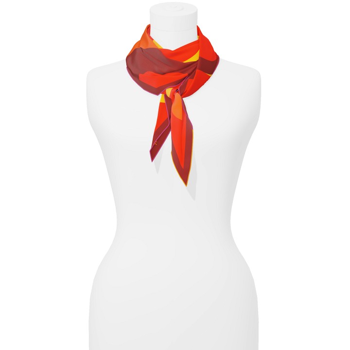 "Chaines de vélo" arrow 140 scarf