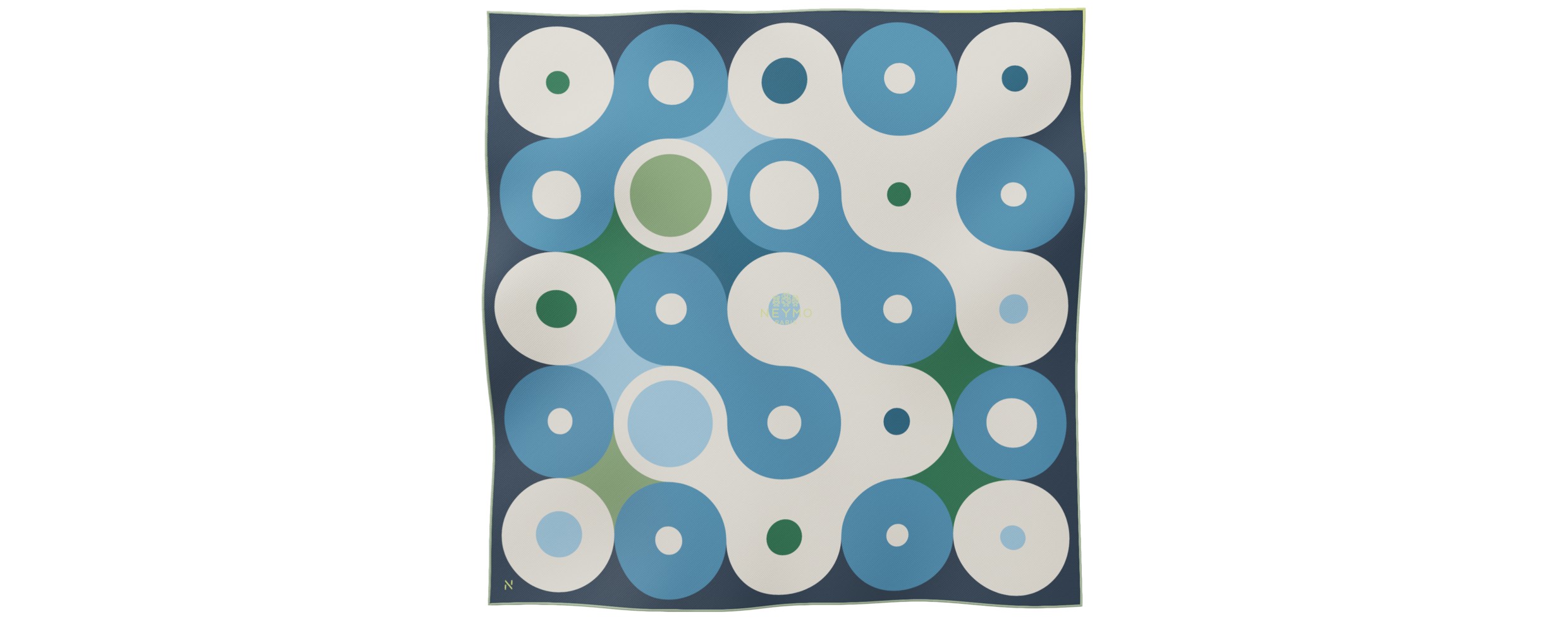 "Chaines de vélo" square 70 scarf