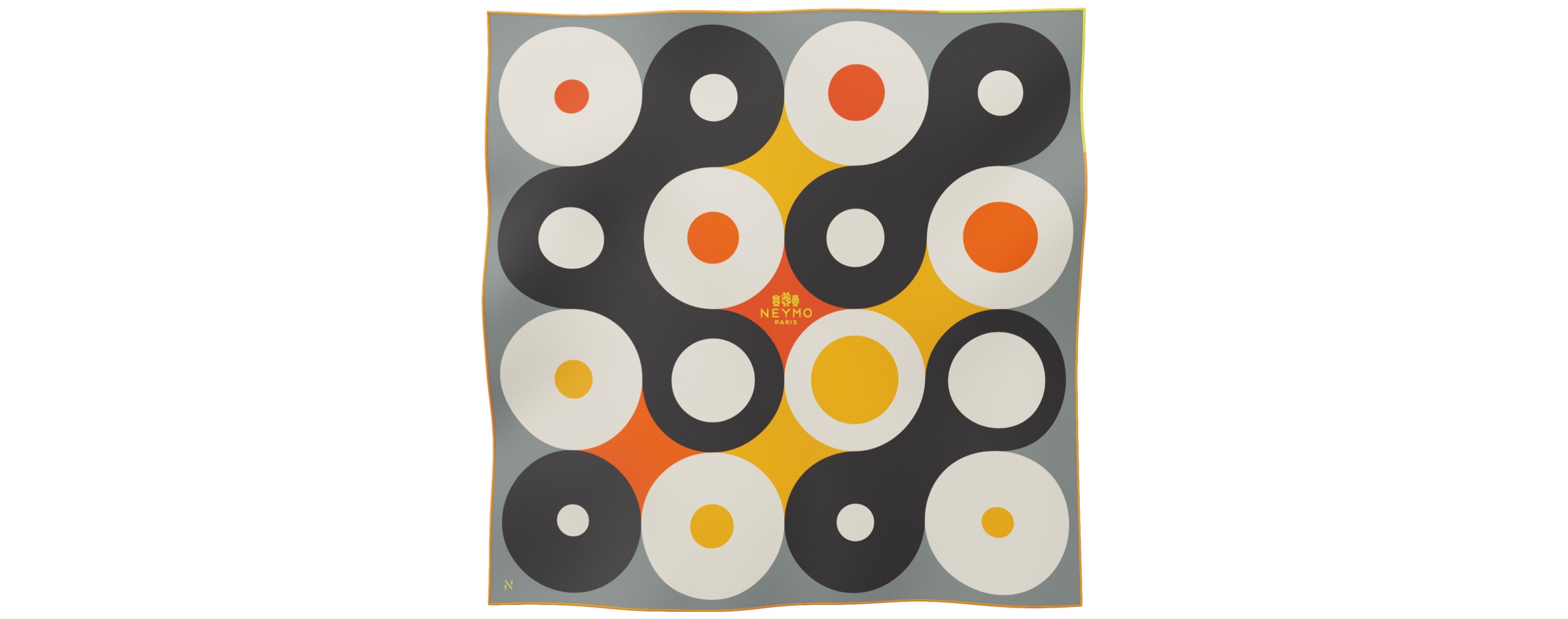 "Chaines de vélo" square 70 scarf