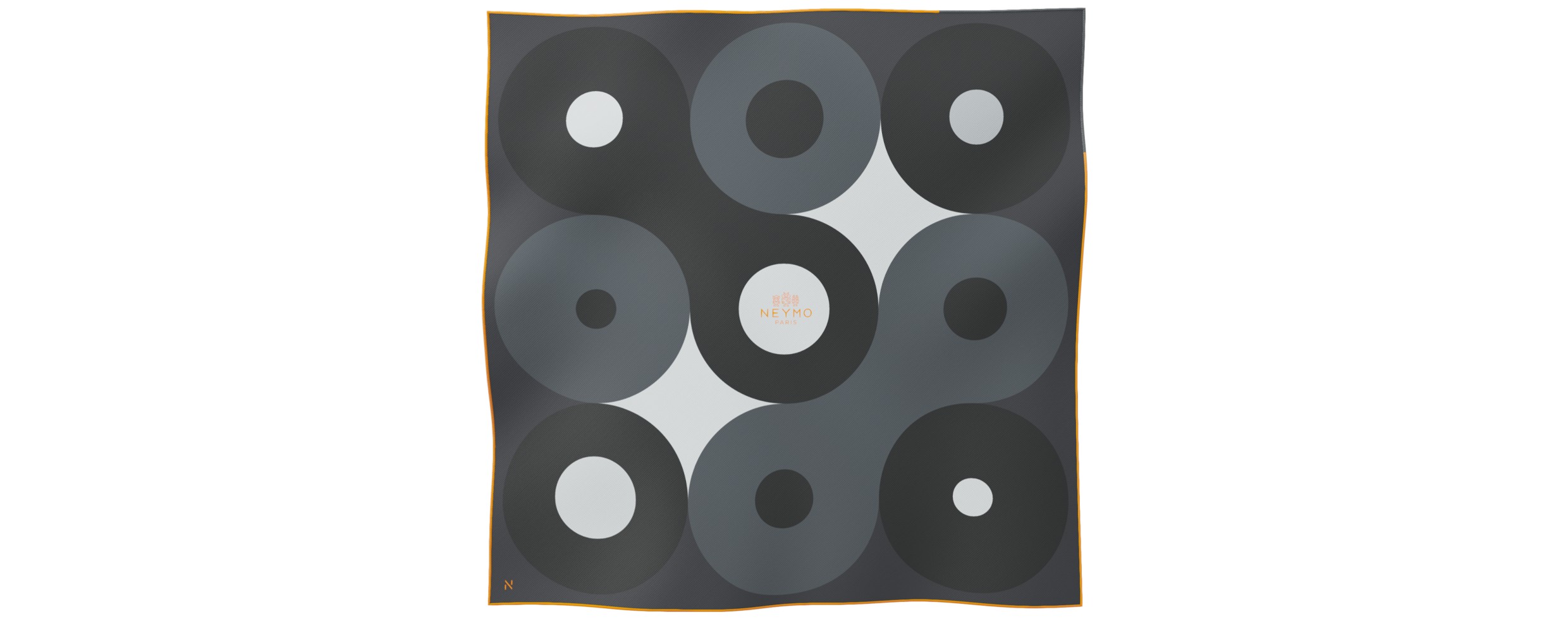 "Chaines de vélo" square 70 scarf