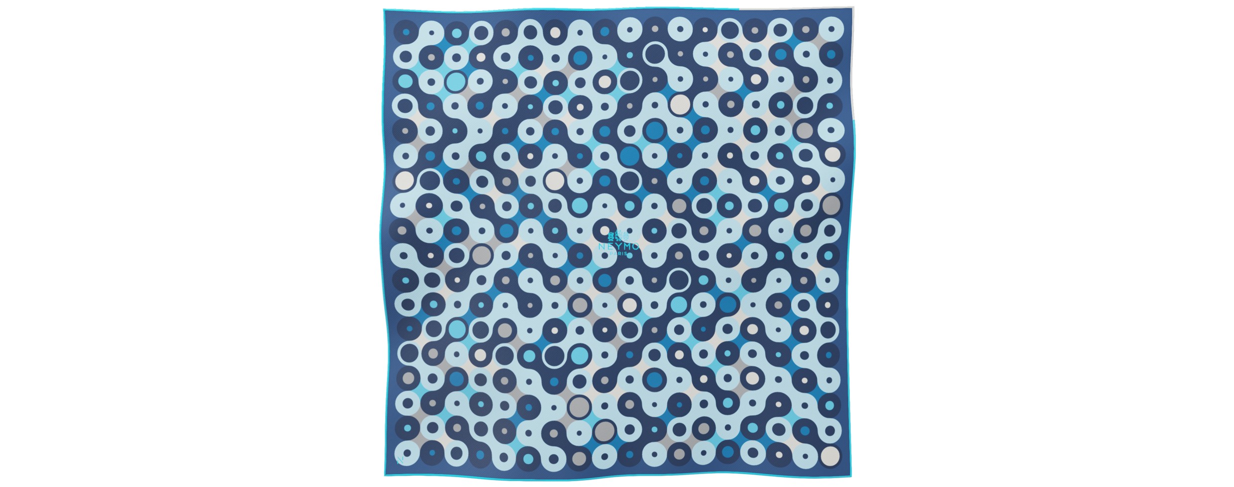 "Chaines de vélo" square 70 scarf