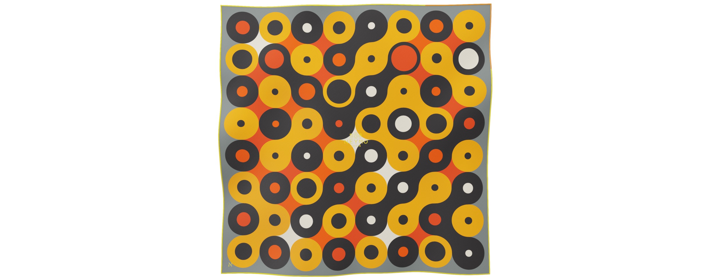 "Chaines de vélo" square 70 scarf