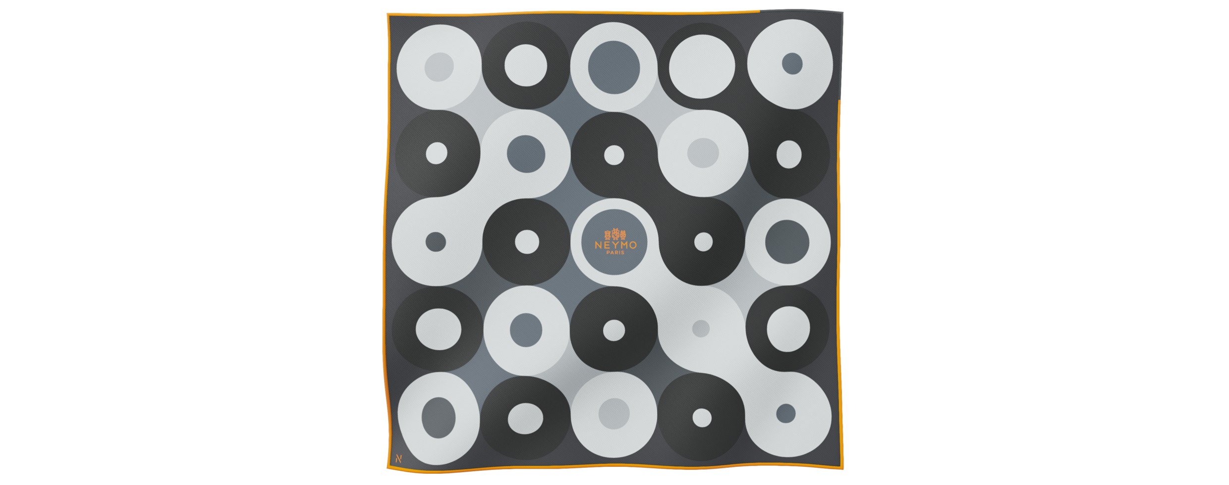 "Chaines de vélo" square 45 scarf