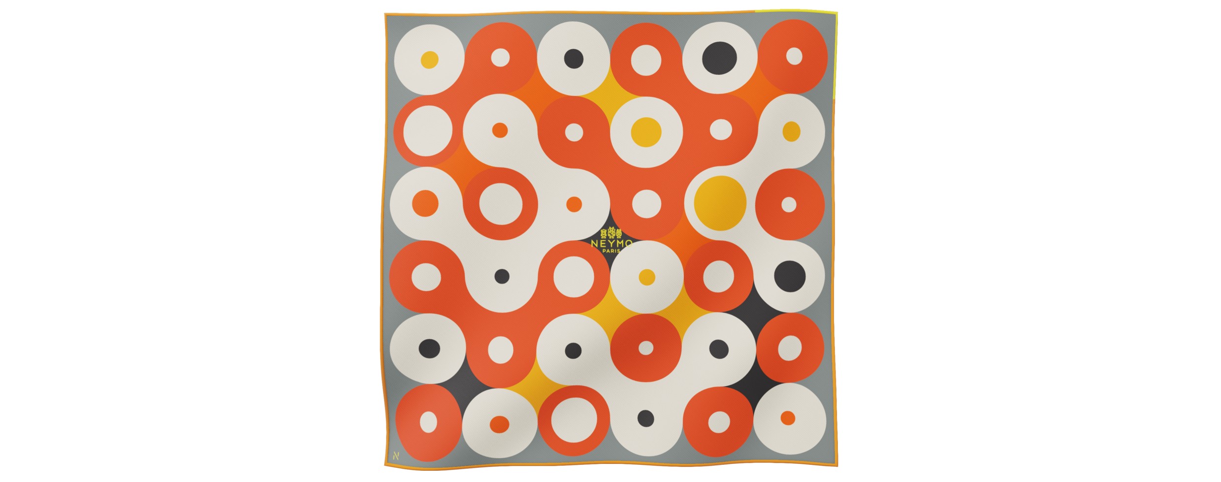 "Chaines de vélo" square 45 scarf