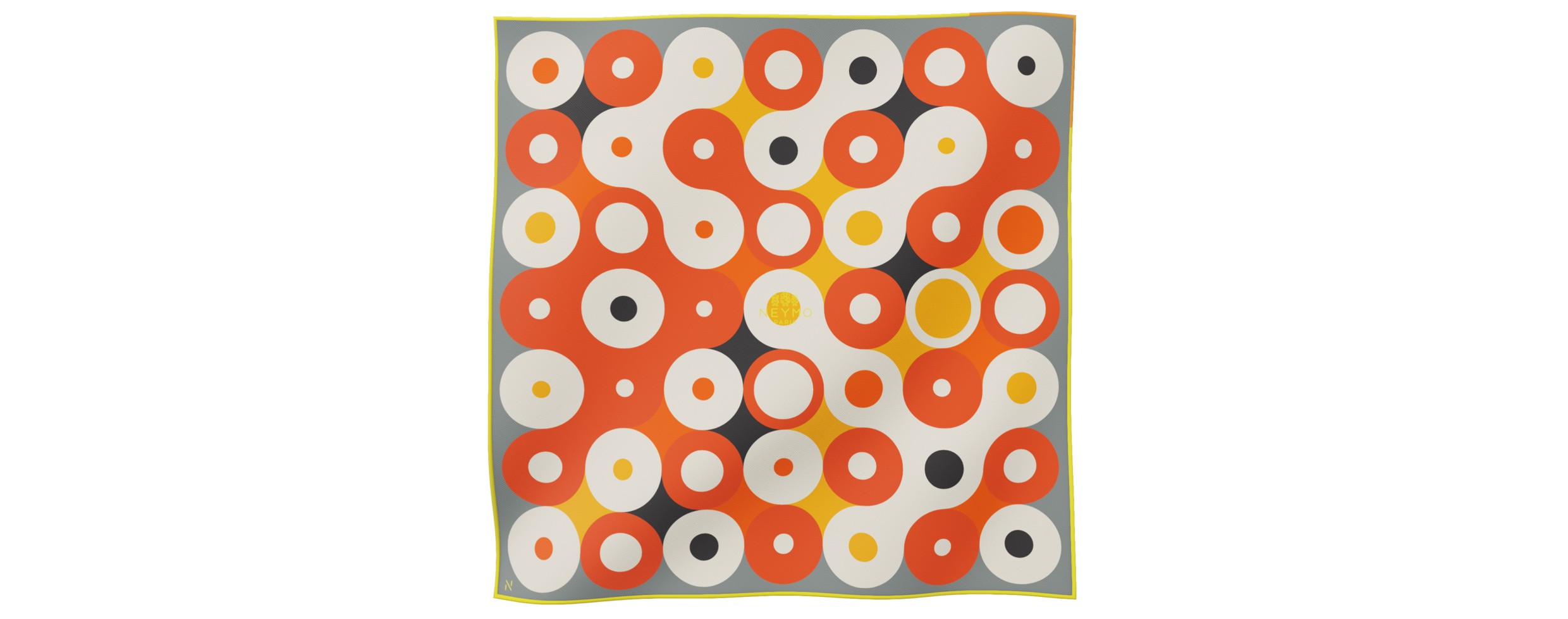 "Chaines de vélo" square 45 scarf