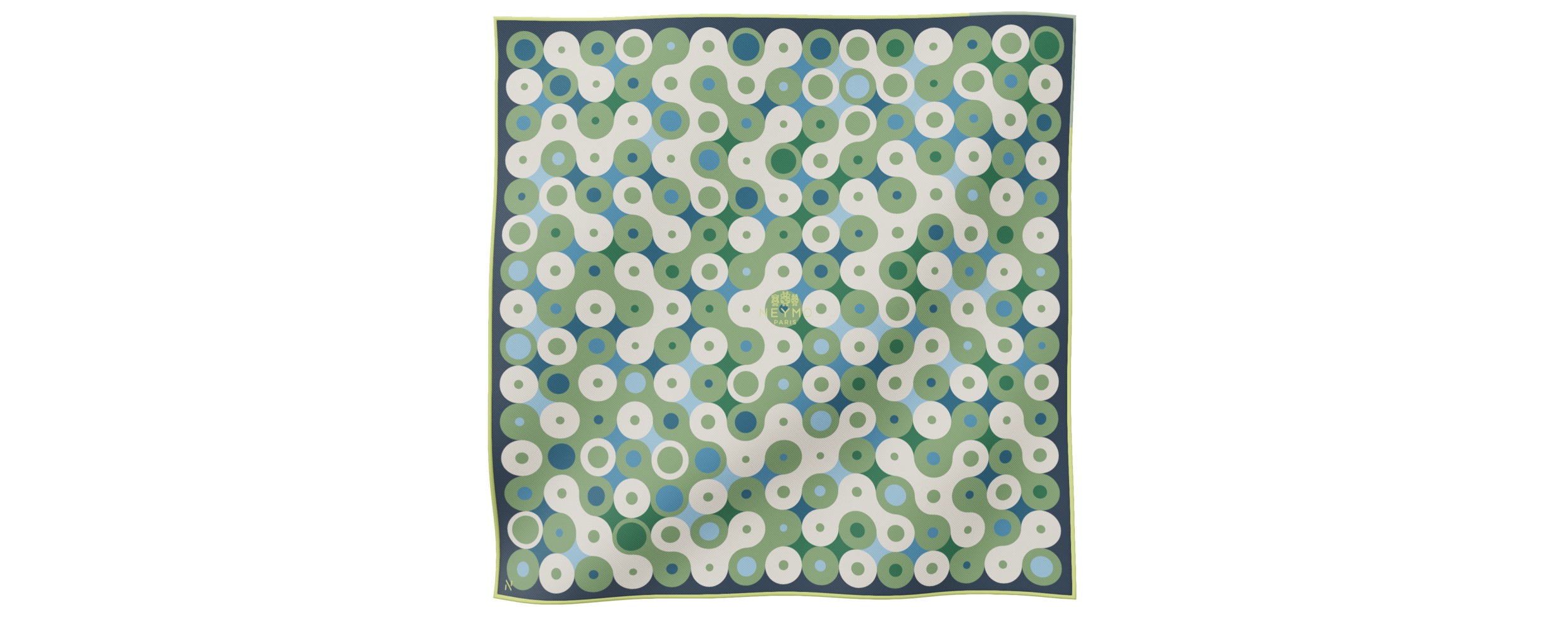 "Chaines de vélo" square 45 scarf