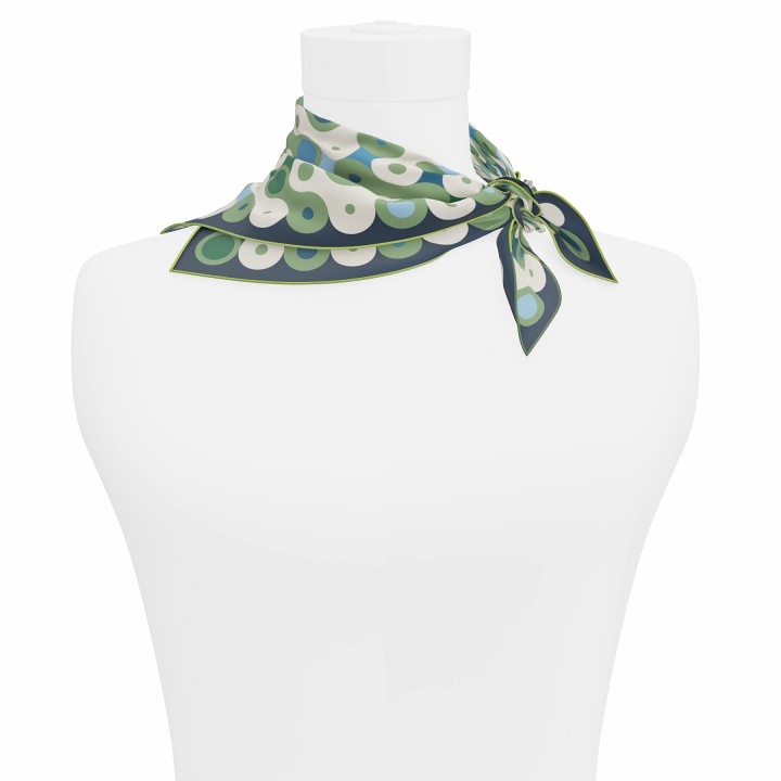 "Chaines de vélo" square 45 scarf