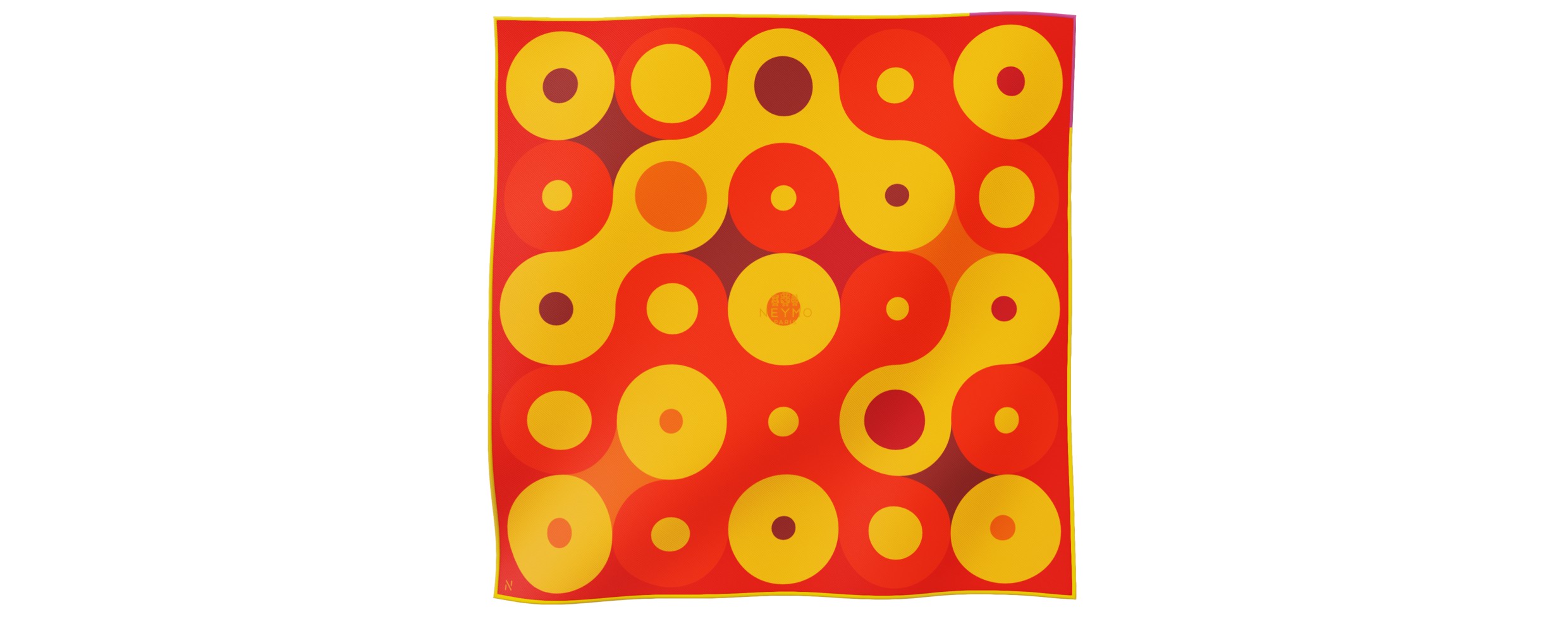 "Chaines de vélo" square 45 scarf