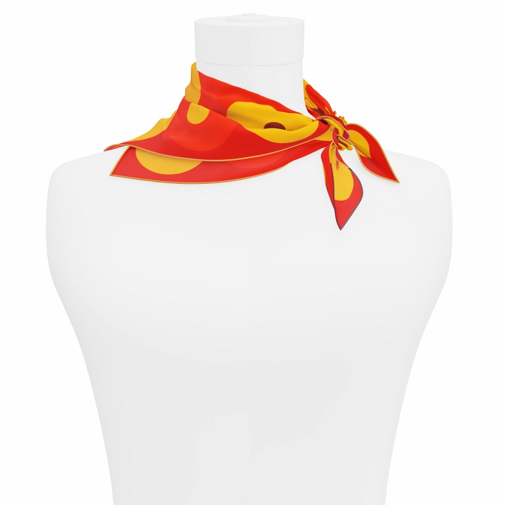 "Chaines de vélo" square 45 scarf