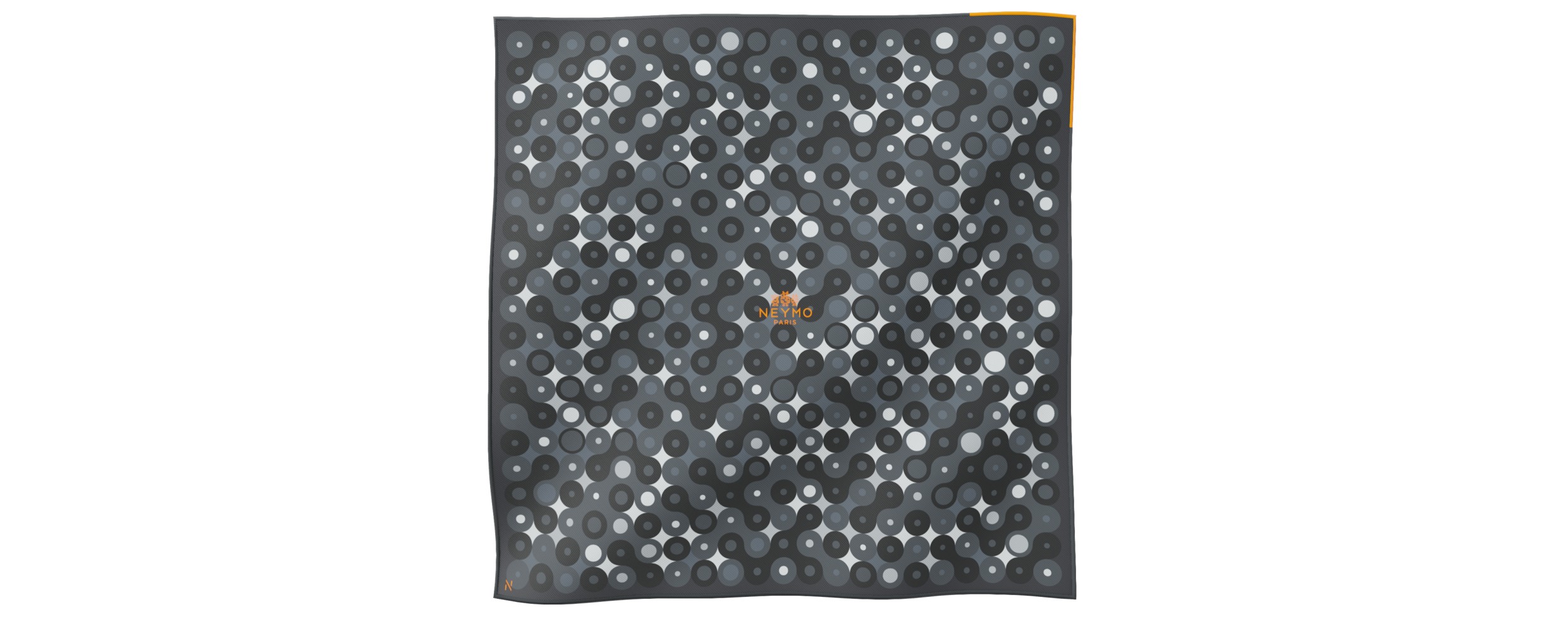 "Chaines de vélo" square 45 scarf