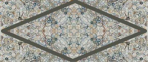 "Whiplash" arrow scarf