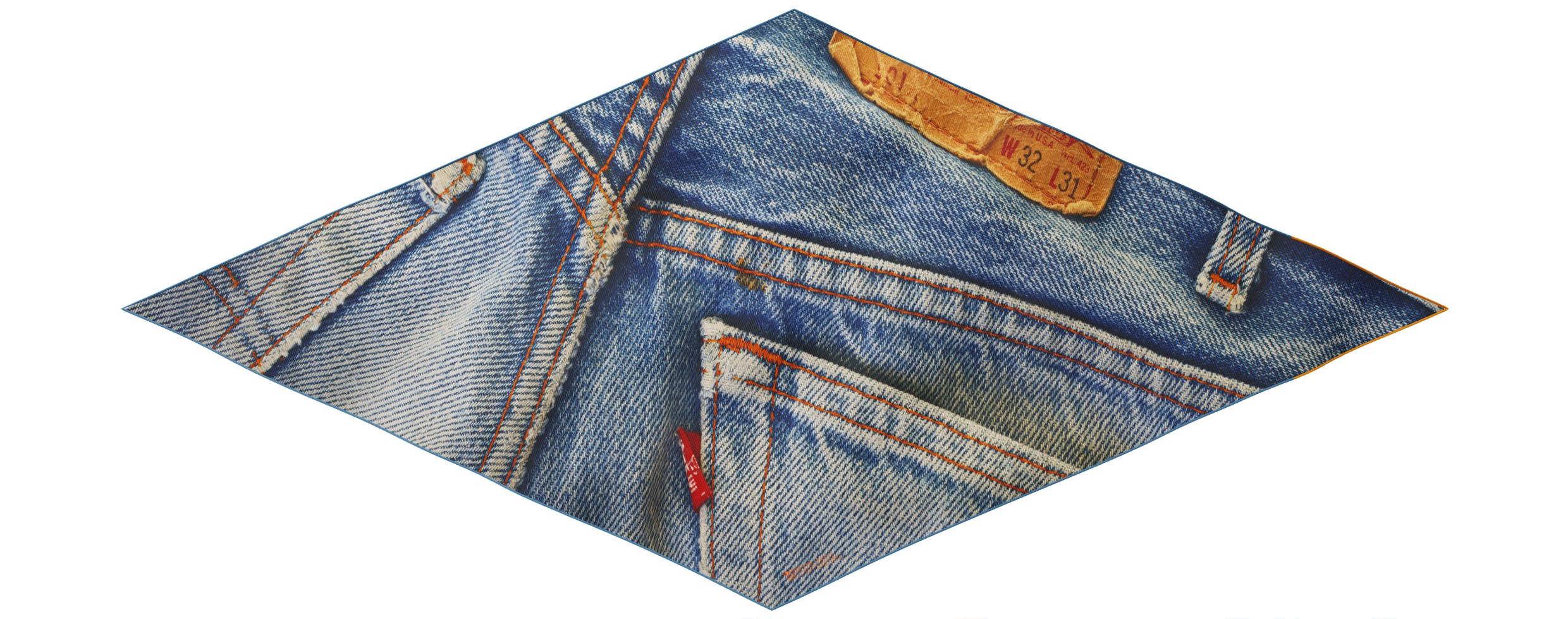 vintage denim sample giant arrow 200