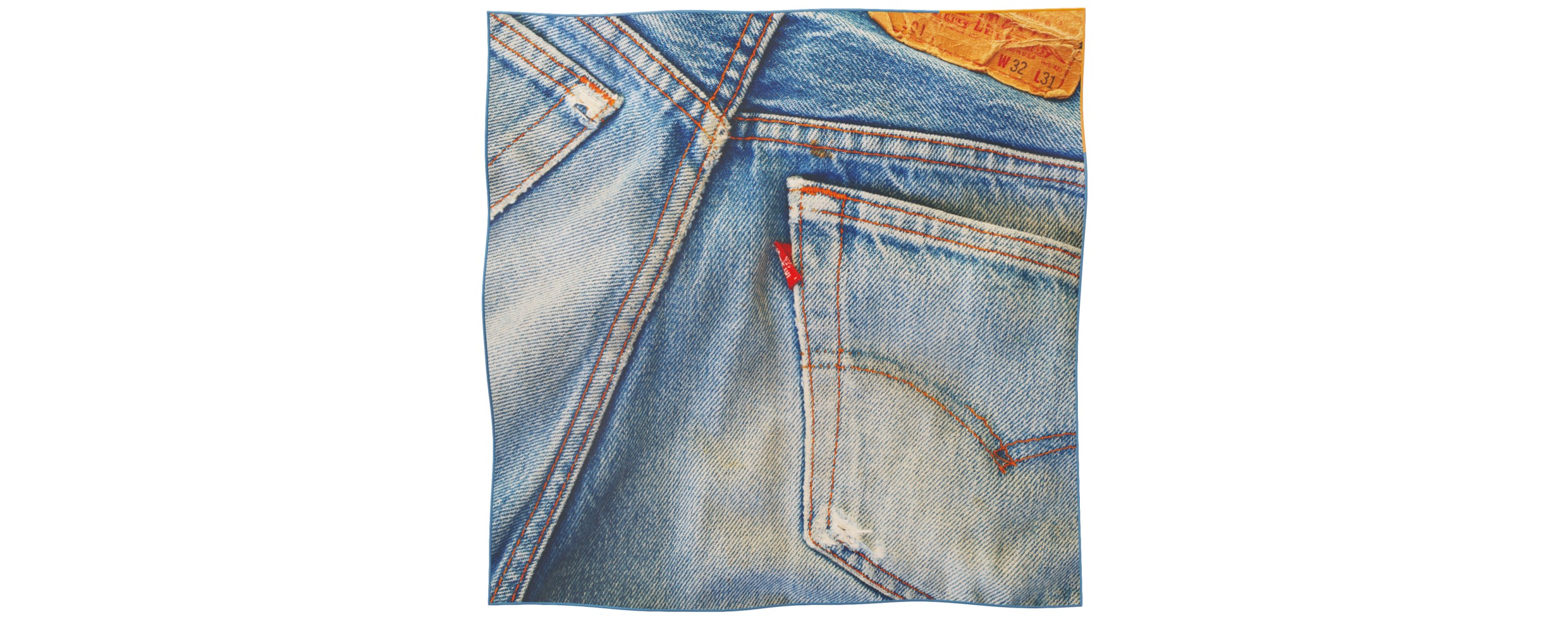 vintage denim sample square 70