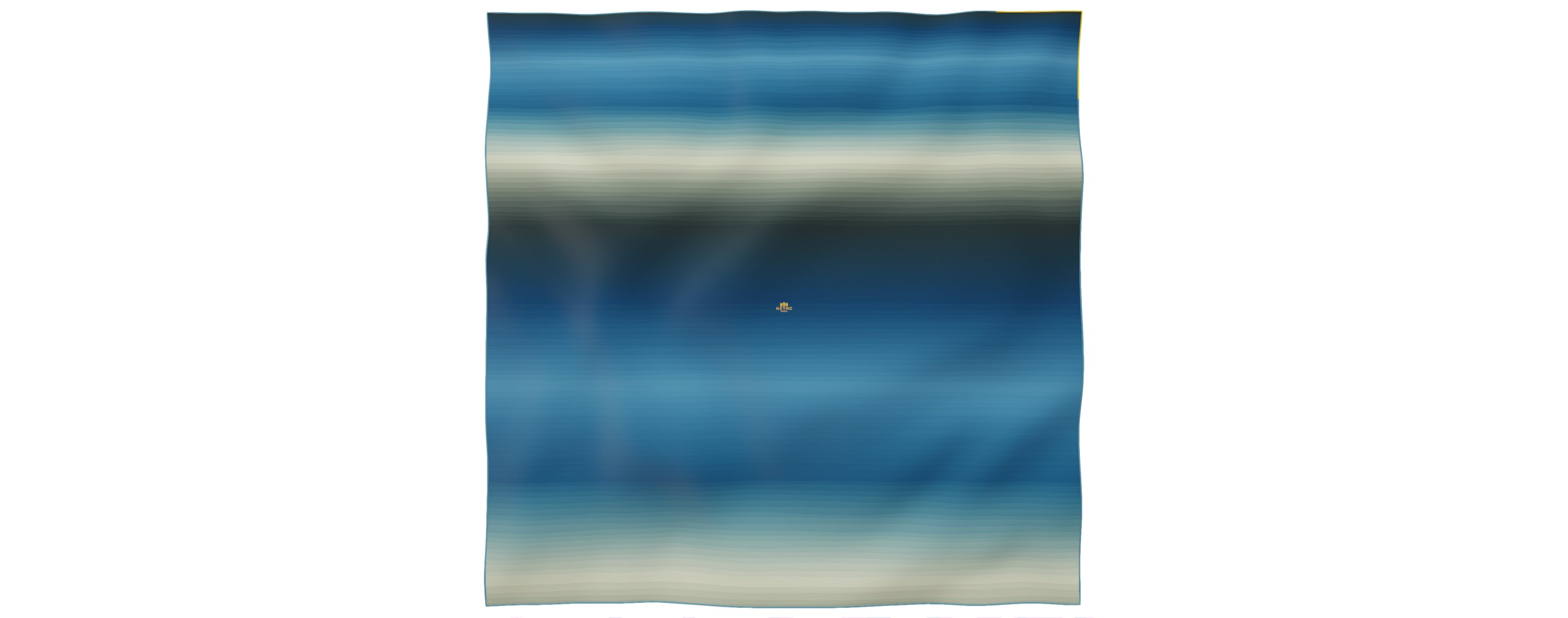 "Seasky" giant square 130 scarf