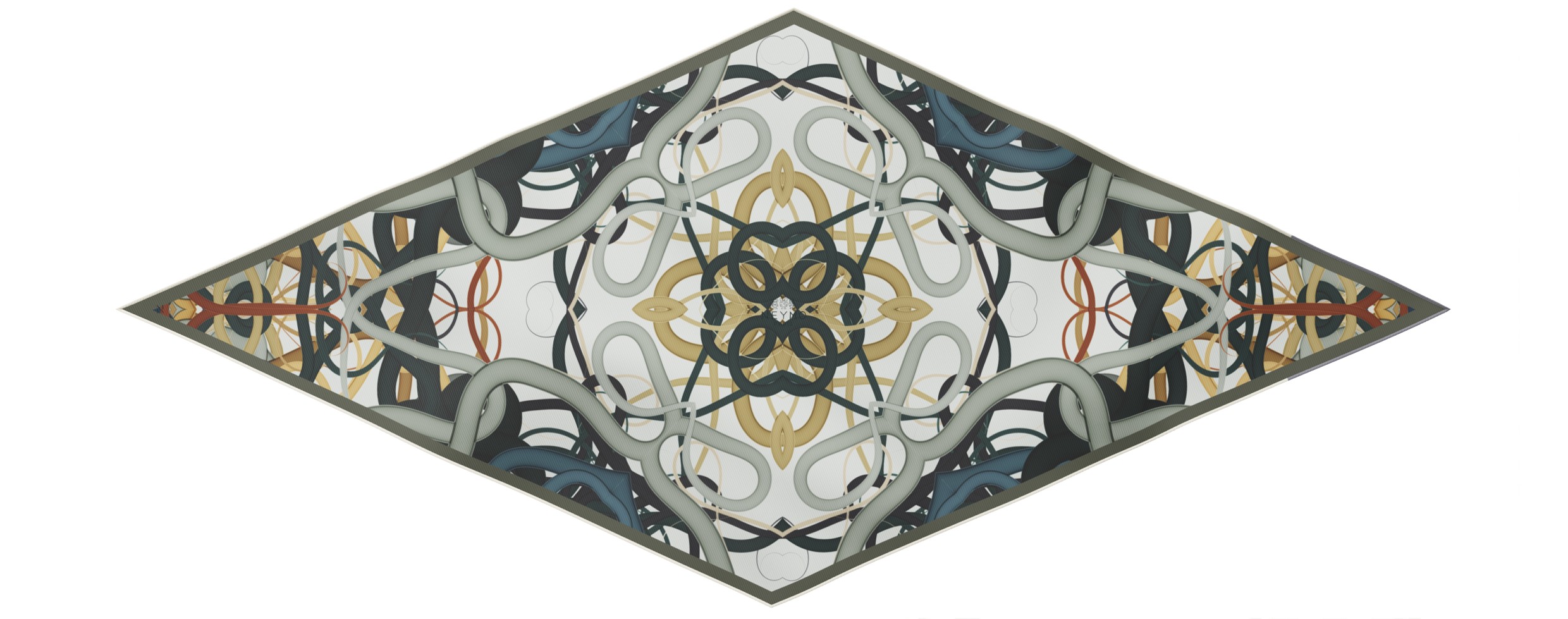 "Whiplash" arrow scarf