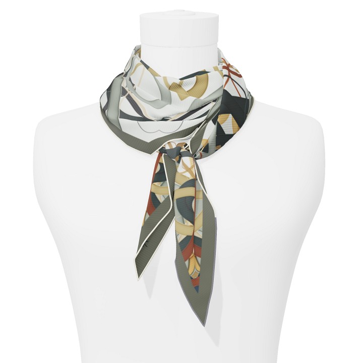 "Whiplash" arrow scarf